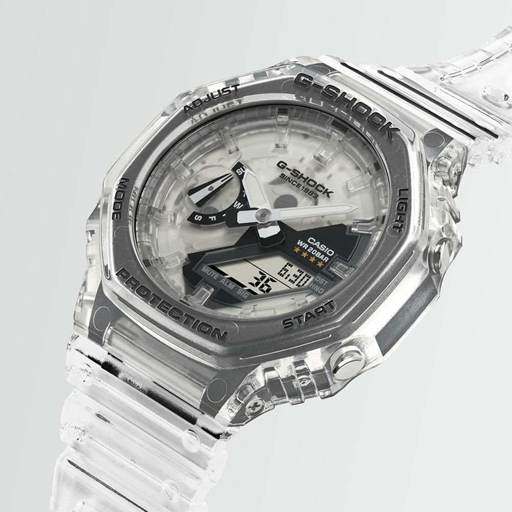Montre Casio G-shock Bicolore Blanc / Noir - Fête des pères Homme | Marc Orian