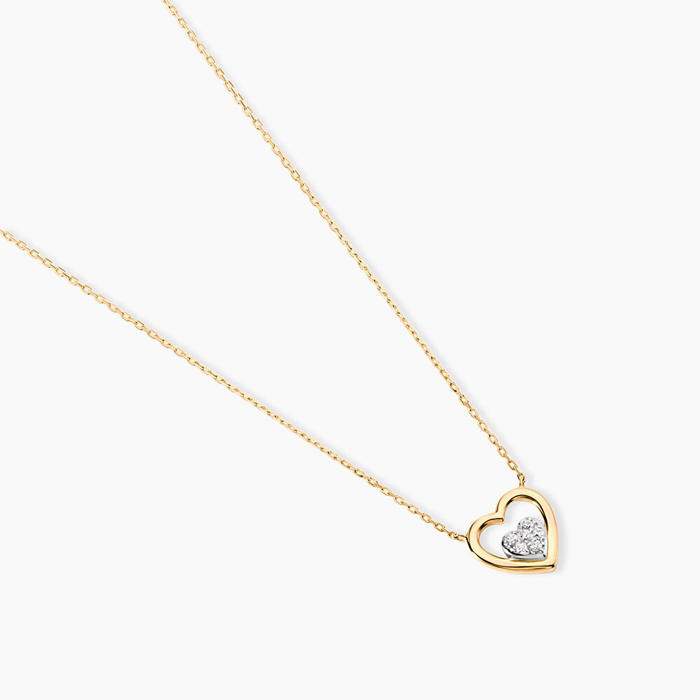 Collier Or Jaune Lenaick Oxyde De Zirconium - Colliers avec pierres Femme | Marc Orian