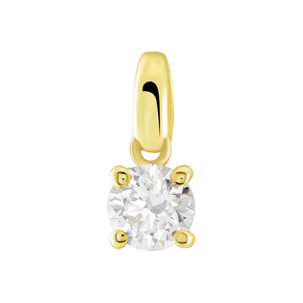 Pendentif Aphrodite Or Jaune Diamant - Parures de mariage Femme | Marc Orian
