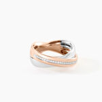 Bague Andrette Or Bicolore Diamant - Bagues pierres pr&eacute;cieuses Femme | Marc Orian