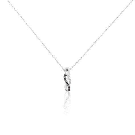 Collier Callune Or Blanc Diamant - Colliers Femme | Marc Orian