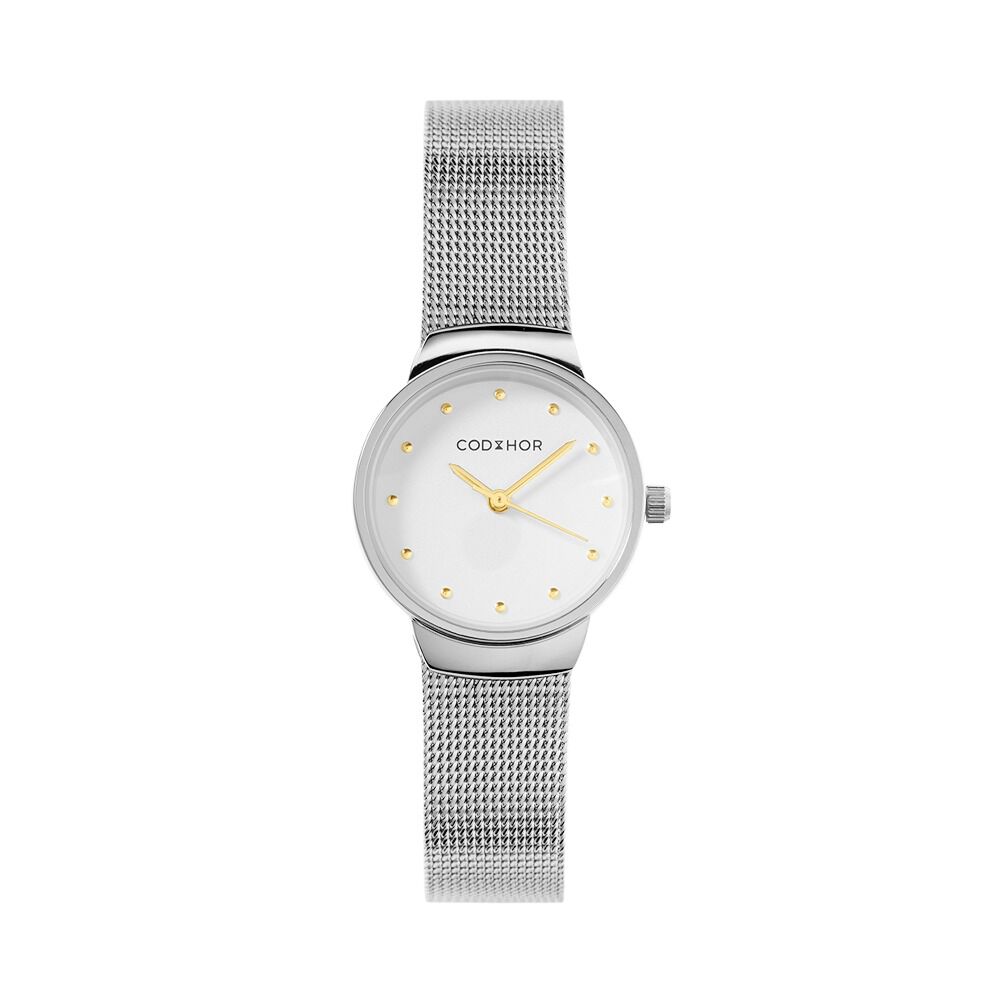 Montre Codhor Fleur Blanc - Montres classiques Femme | Marc Orian