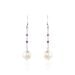 Boucles D'oreilles Pendantes Kerri Argent Blanc Perle De Culture - Pendantes Femme | Marc Orian