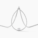 Collier Inez Argent Blanc Oxyde De Zirconium - Colliers avec pierres Femme | Marc Orian