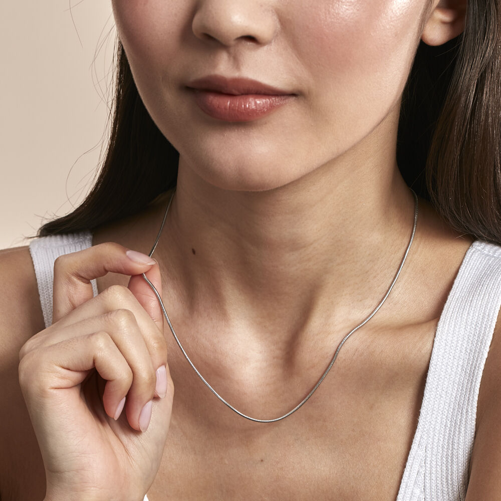 Collier Iroise Argent Blanc - Chaines Femme | Marc Orian