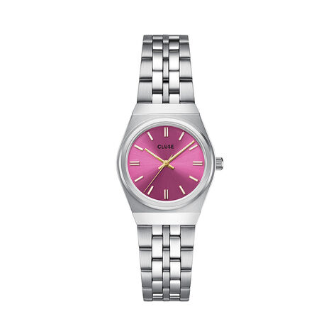 Montre Cluse Retro 70'S Mini Fuschia - Montres &eacute;tanches Femme | Marc Orian