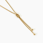 Collier Assil Argent Dor&eacute; A L'Or 750/1000 - Colliers ete Femme | Marc Orian