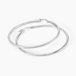 Cr&eacute;oles Or Blanc Rond - Cr&eacute;oles Femme | Marc Orian