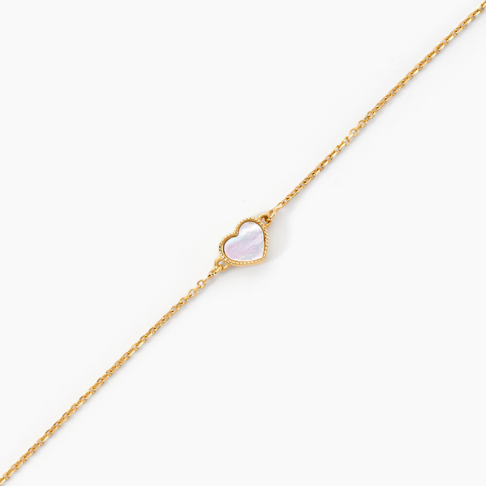 Bracelet L'amour Coloré Or Jaune Nacre - Bracelets chaînes Femme | Marc Orian
