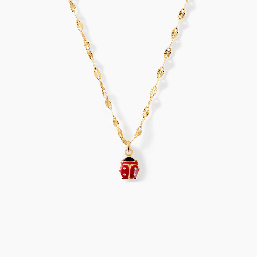Collier Deena Argent Dor&eacute; A L'Or 750/1000 - Colliers ete Enfant | Marc Orian