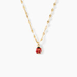 Collier Deena Argent Dor&eacute; A L'Or 750/1000 - Colliers ete Enfant | Marc Orian