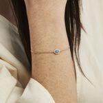 Bracelet Zihna Plaqu&eacute; Or Jaune Pierre De Synth&egrave;se Oxyde - Bracelets fantaisie Femme | Marc Orian