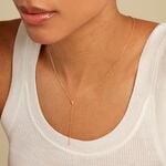 Collier Poem Argent Jaune Oxyde De Zirconium Topaze - Colliers avec pierres Femme | Marc Orian