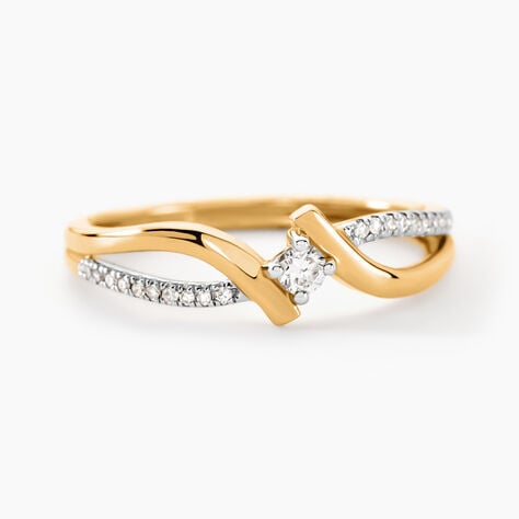 Bague Orianna Or Jaune Diamant - Bagues pierres précieuses Femme | Marc Orian