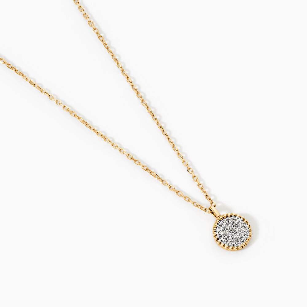 Collier Vaina Or Jaune Diamant - Colliers avec pierres Femme | Marc Orian