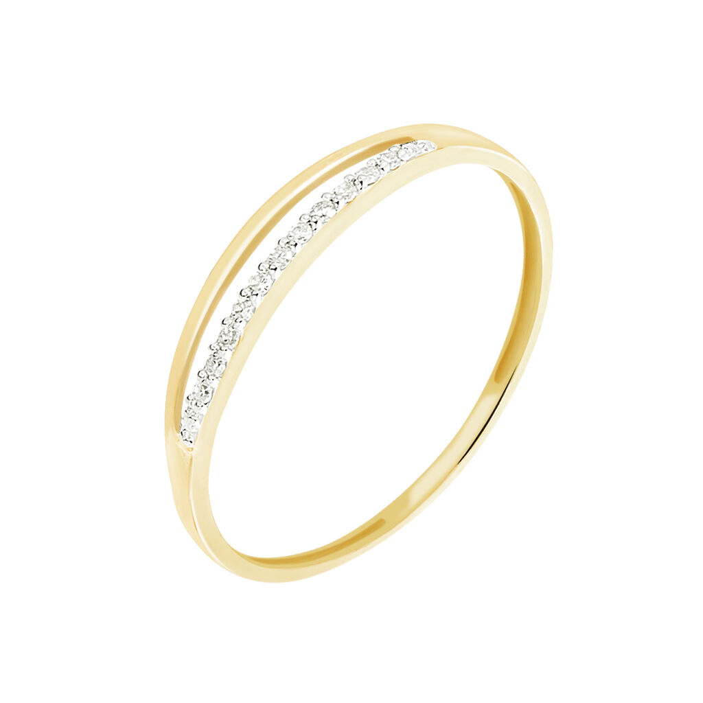Bague Arslane Or Jaune Diamant - Bagues pierres précieuses Femme | Marc Orian