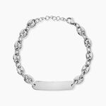 Bracelet Acier Blanc Joanano - Gourmettes Homme | Marc Orian