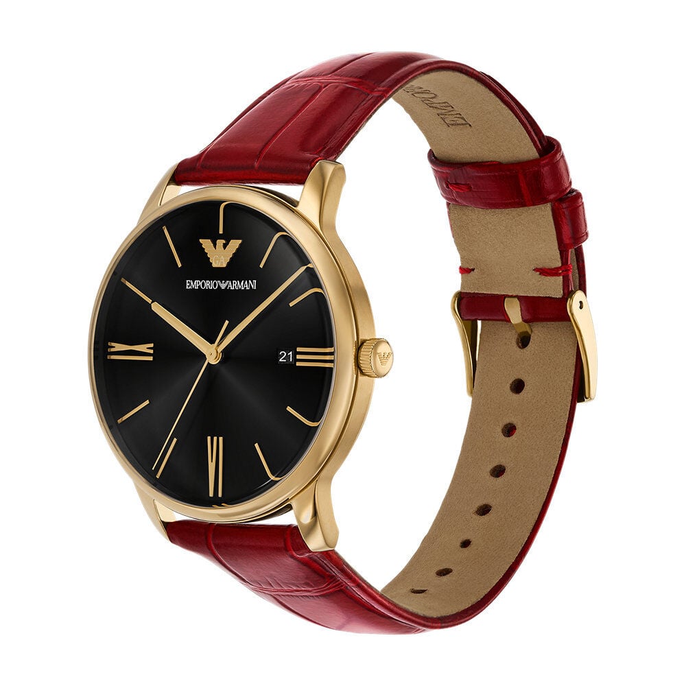 Montre Emporio Armani Noir - Montres étanches Homme | Marc Orian