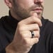 Bague Baldev Acier Bicolore - Bagues grosses Homme | Marc Orian