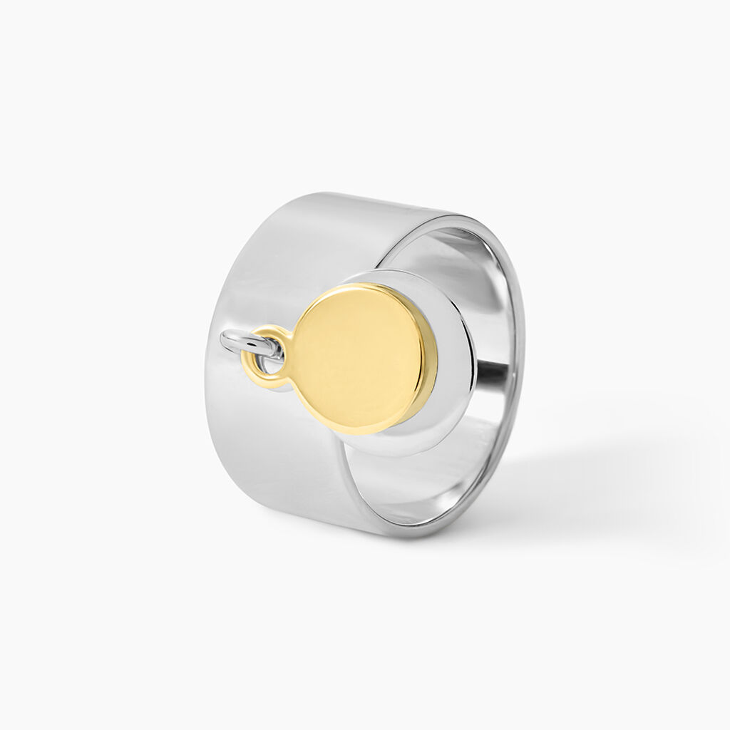 Bague Vittorina Argent Bicolore - Bagues grosses Femme | Marc Orian