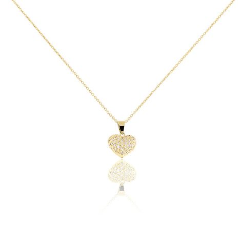 Collier Ophrys Plaqué Or Oxydes De Zirconium - Colliers avec pierres Femme | Marc Orian