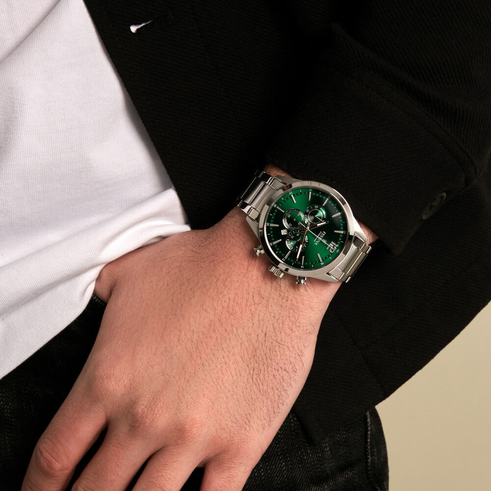 Montre Festina Timeless Chrono 44 Vert - Montres &eacute;tanches Homme | Marc Orian