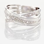 Bague Corilitia Or Blanc Diamant - Parures de mariage Femme | Marc Orian