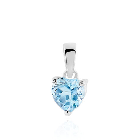 Pendentif Miyah Or Blanc Topaze - Pendentifs Femme | Marc Orian