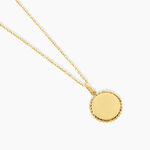 Collier Aurore Acier Jaune - Colliers fantaisie Femme | Marc Orian
