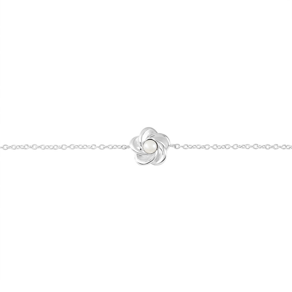 Bracelet Kanani Argent Blanc Perle De Culture - Bracelets fantaisie Femme | Marc Orian