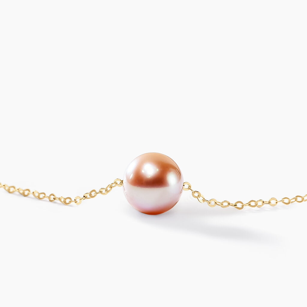 Collier Sissy Or Jaune Perle De Culture - Parure de mariage Femme | Marc Orian