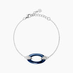 Bracelet Peer Argent Blanc Oxyde De Zirconium - Bracelets fantaisie Femme | Marc Orian