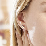 Boucles D'oreilles Puces Urbice Or Jaune Saphir - Puces Femme | Marc Orian