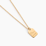 Collier Eurydice Plaqu&eacute; Or Jaune - Colliers ete Famille | Marc Orian