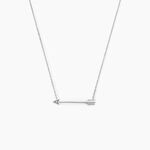 Collier Cupidon Or Blanc Diamant - Colliers avec pierres Femme | Marc Orian