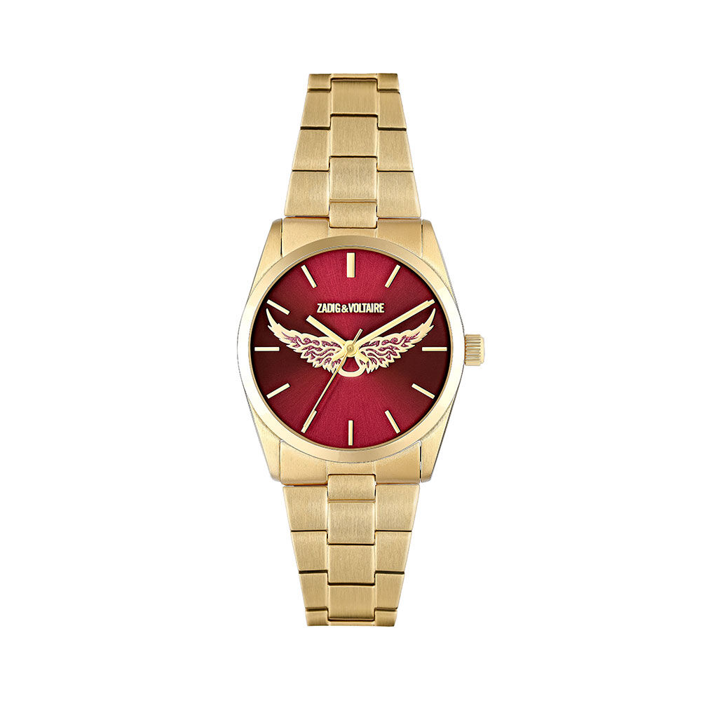Montre Zadig Et Voltaire Zadig 36 Bordeaux - Montres &eacute;tanches Femme | Marc Orian