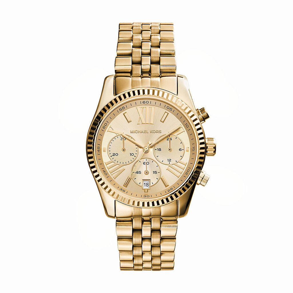 Montre Michael Kors Lexington Doré - Montres étanches Femme | Marc Orian