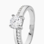 Bague Mayssara Argent Blanc Oxyde De Zirconium - Bijoux fantaisie Femme | Marc Orian