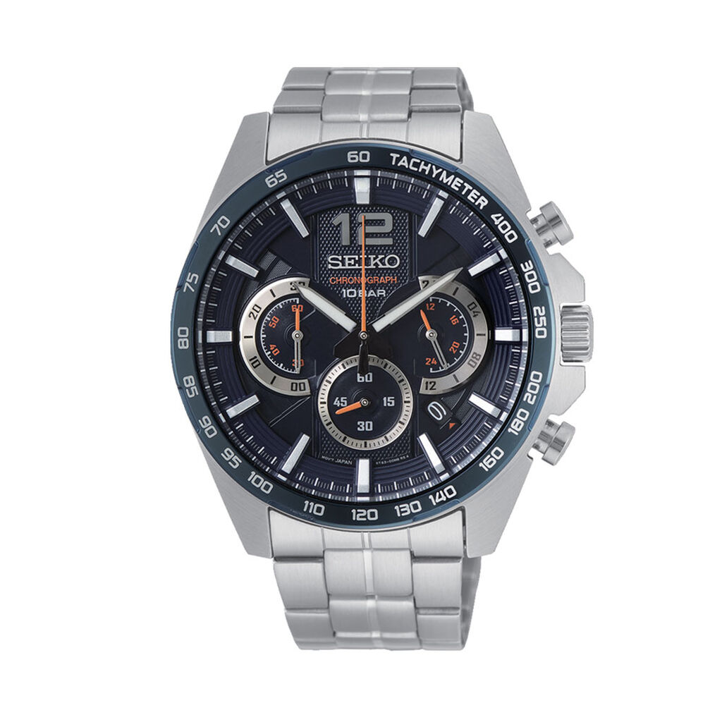 Montre Seiko Sport Bleu - Montres étanches Homme | Marc Orian