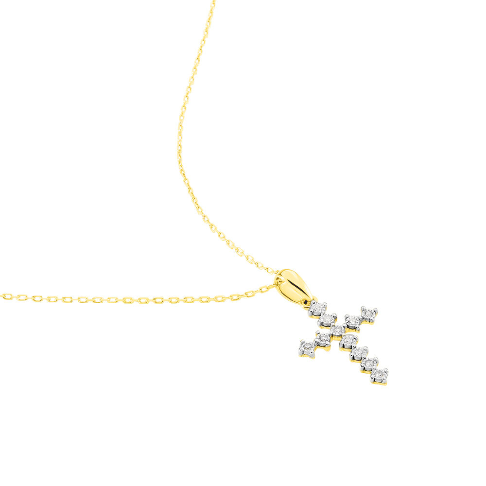 Collier Chriselda Or Jaune Diamant - Colliers avec pierres Femme | Marc Orian