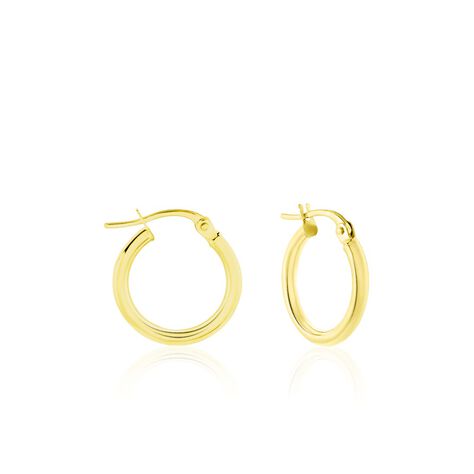 Créoles Verania Or Jaune - Boucles d'oreilles Créoles Femme | Marc Orian