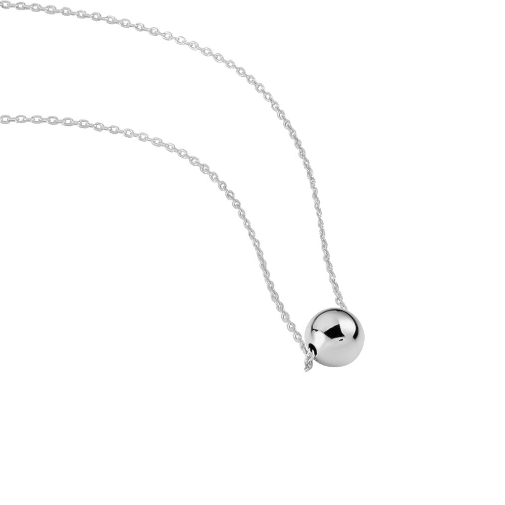 Collier Clara Argent Blanc - Colliers Femme | Marc Orian