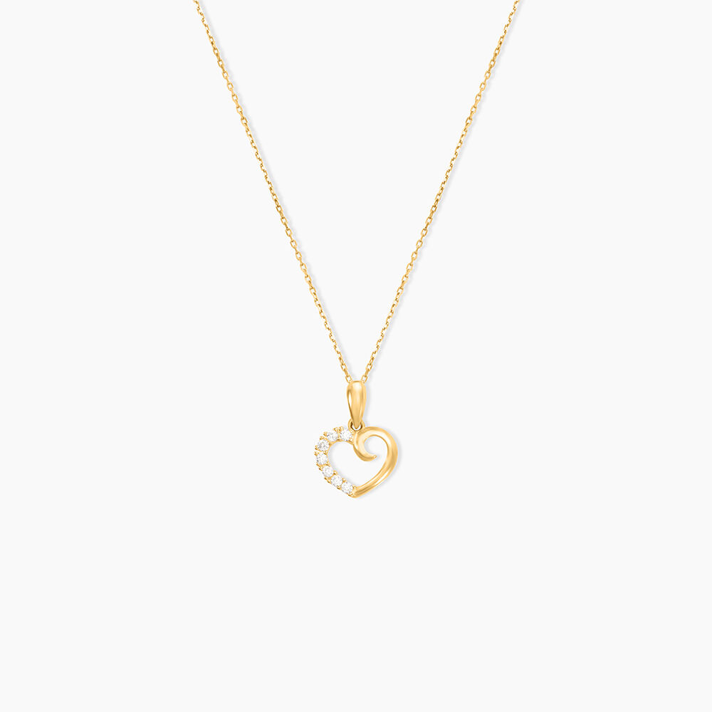 Pendentif Aereda Or Jaune Oxyde De Zirconium - Pendentifs Femme | Marc Orian