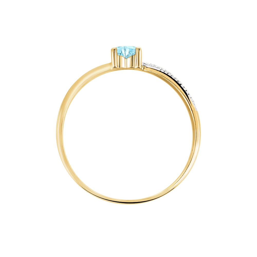 Bague Rory Or Jaune Topaze - Bagues pierres fines Femme | Marc Orian
