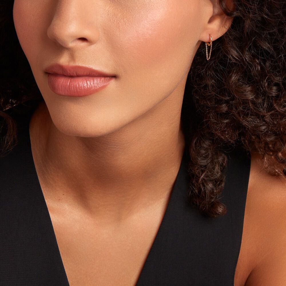 Bijou D'oreille Unitaire Or Jaune Brittani - Piercings d'oreilles Femme | Marc Orian