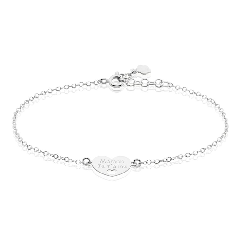 Bracelet Argent Blanc Pollux - Bracelets fantaisie Femme | Marc Orian