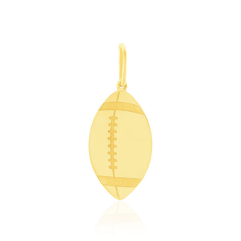 Pendentif Julius Sport Rugby Or Jaune - Pendentifs Famille | Marc Orian