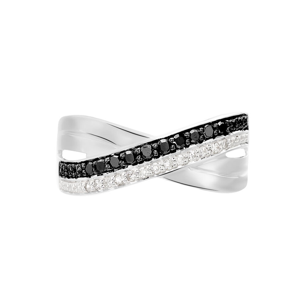 Bague Martika Or Blanc Diamant - Bagues pierres précieuses Femme | Marc Orian