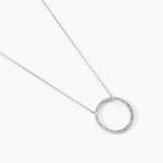 Collier Amene Or Blanc Diamant - Colliers avec pierres Femme | Marc Orian