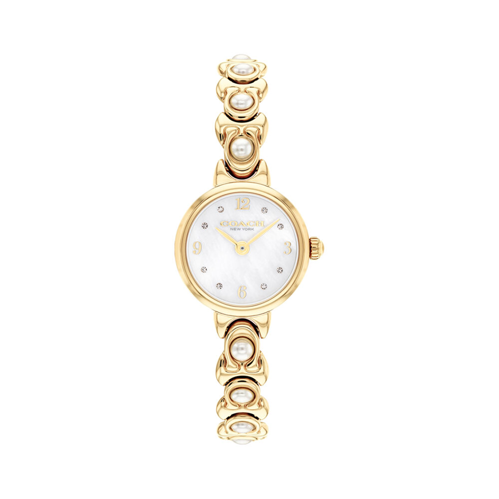 Montre Coach Iris Nacre Blanche - Montres &eacute;tanches Femme | Marc Orian
